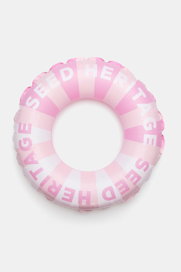 Inflatable Pool Ring  Pink Multi  hi-res