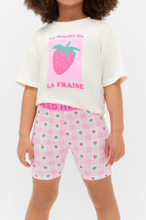 Strawberry Bike Short  Classic Cream  hi-res