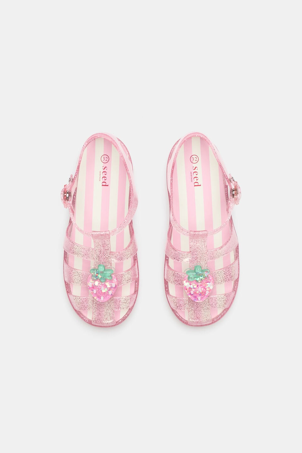 Cage Jelly Sandal  Candy Pink
