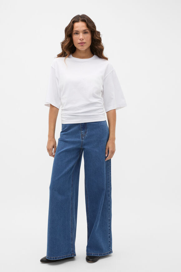 Waisted Crop Tee  Whisper White  hi-res