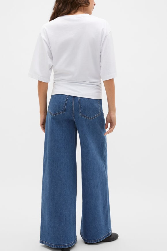 Waisted Crop Tee  Whisper White  hi-res