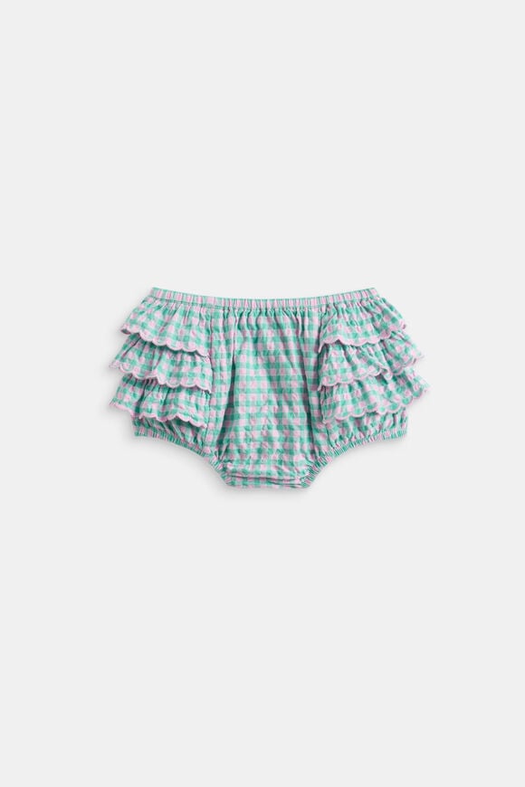 Gingham Bloomer  Mint  hi-res