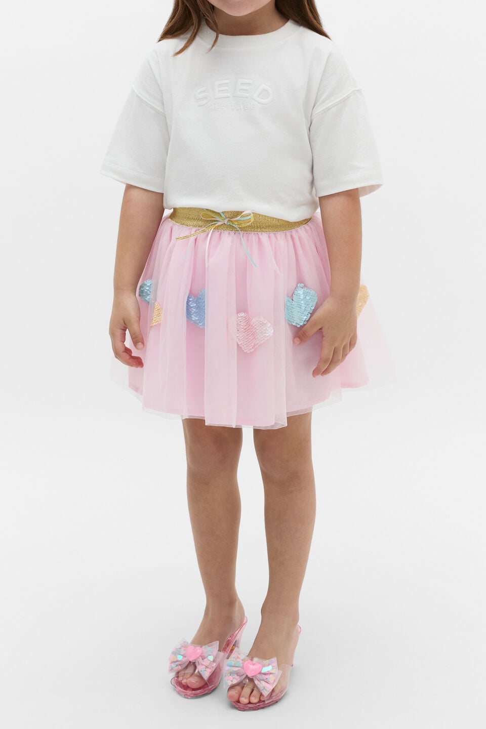 Heart Dress Up Shoes  Pink Lemonade