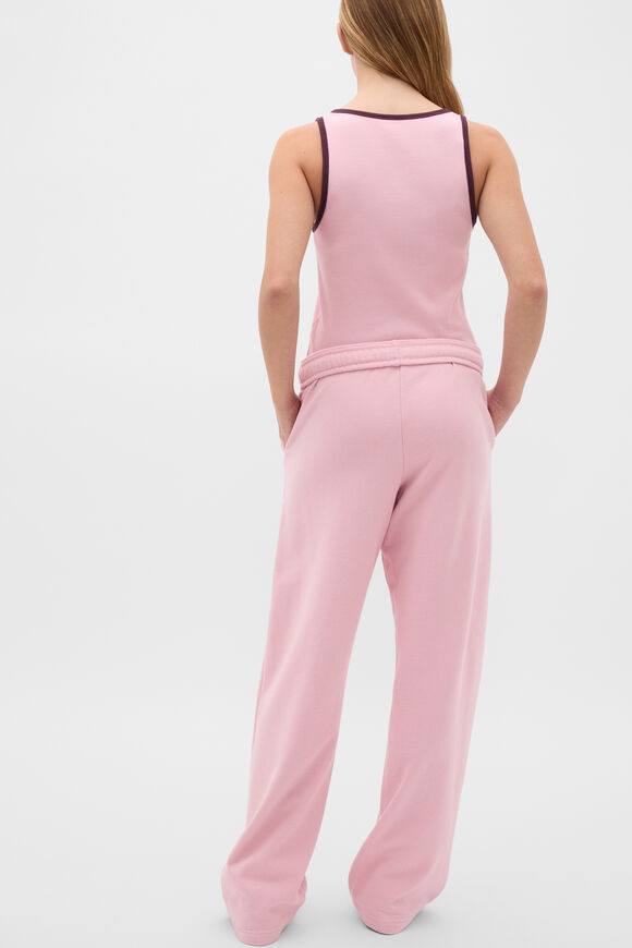 Roll Waist Logo Track Pant  Rose Pink  hi-res
