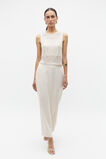 Tailored Column Skirt  Frappe  hi-res