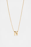 Bubble Letter Necklace  N  hi-res