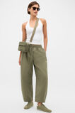 Cotton Elasticated Pant  Caper  hi-res