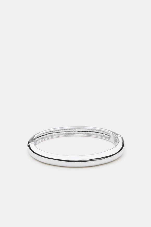 Classic Hinge Bangle  Silver  hi-res