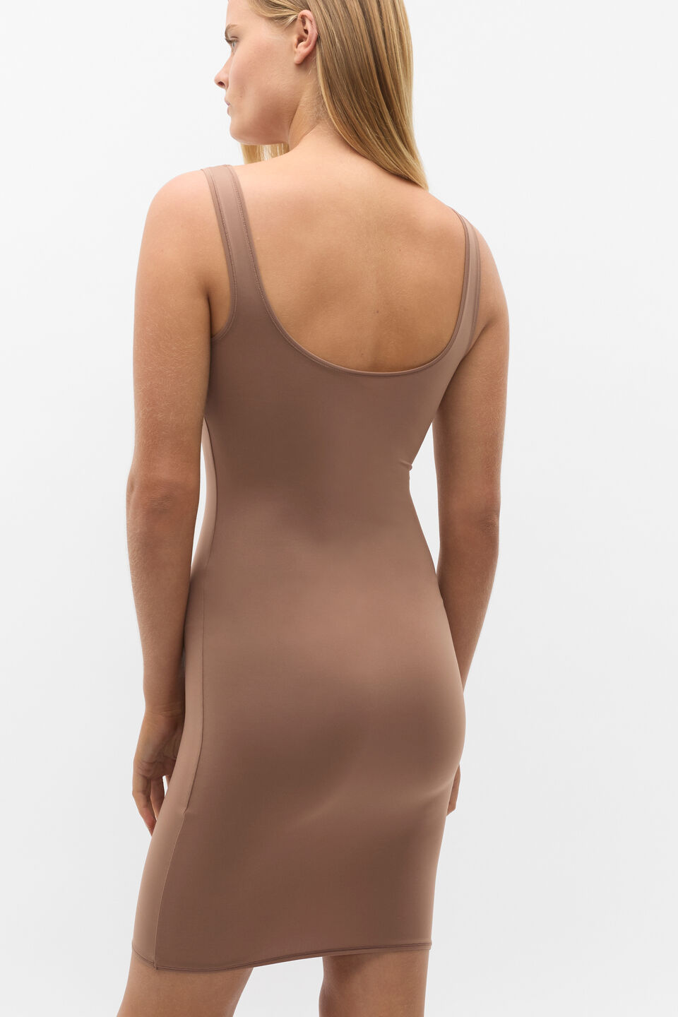 Basic Slip Dress  Mocha