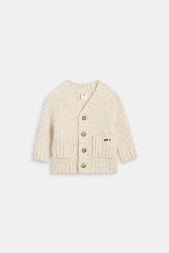 Teddy Knit Cardigan  Moonstone  hi-res