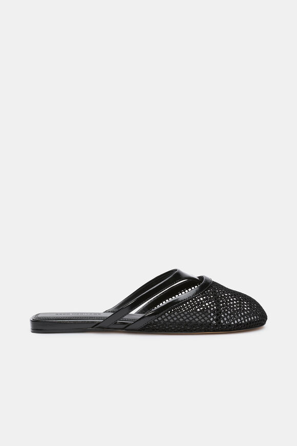 Anya Mesh Mule  Black  hi-res