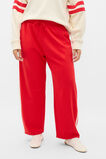 Side Stripe Barrel Leg Pant  Chilli Red  hi-res