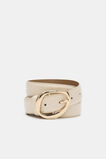 Everly Buckle Belt  Stone  hi-res