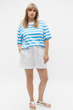 Core Linen Tie Waist Short  Whisper White  hi-res