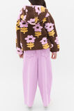 Floral Teddy Jacket  Cacao  hi-res