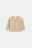 Leaf Knit Cardigan  Nutmeg Marle  hi-res
