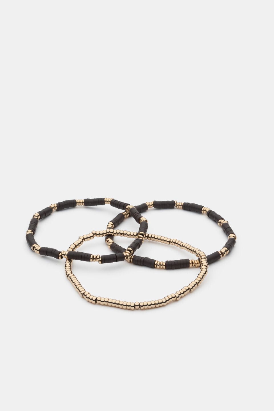 Stretch Bead Bracelet  Coffee Bean