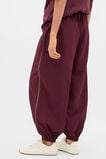 MD Parachute Barrel Pant  Plum Red  hi-res