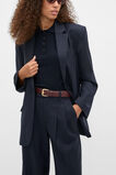 Koda Leather Belt  Plum Red  hi-res