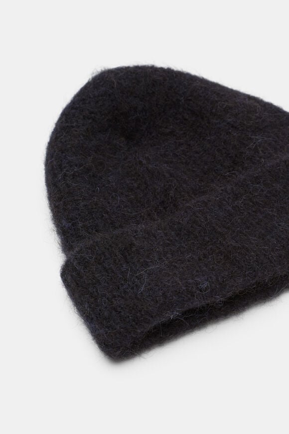 Fluffy Beanie  Twilight Blue  hi-res