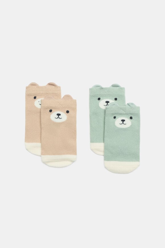 Newborn Bear 2 Pack  Sage  hi-res
