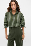 Poplin Classic Shirt  Deep Forest Stripe  hi-res
