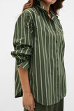 Poplin Classic Shirt  Deep Forest Stripe  hi-res