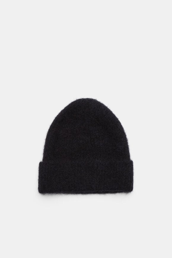 Fluffy Beanie  Twilight Blue  hi-res