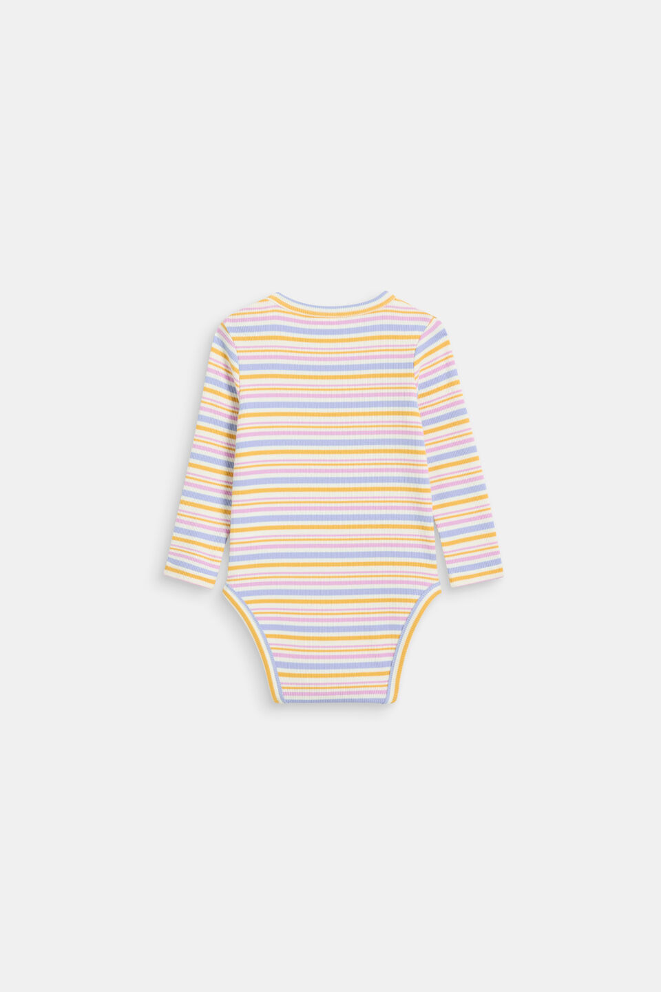Stripe Rib Bodysuit  Multi