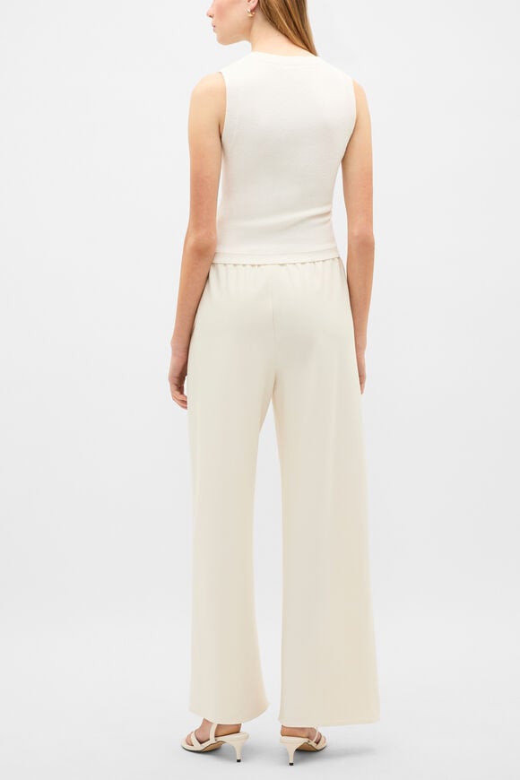 Boucle Knit Tank  Coconut Cream  hi-res