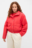 Relaxed Bomber Jacket  Chilli Red  hi-res