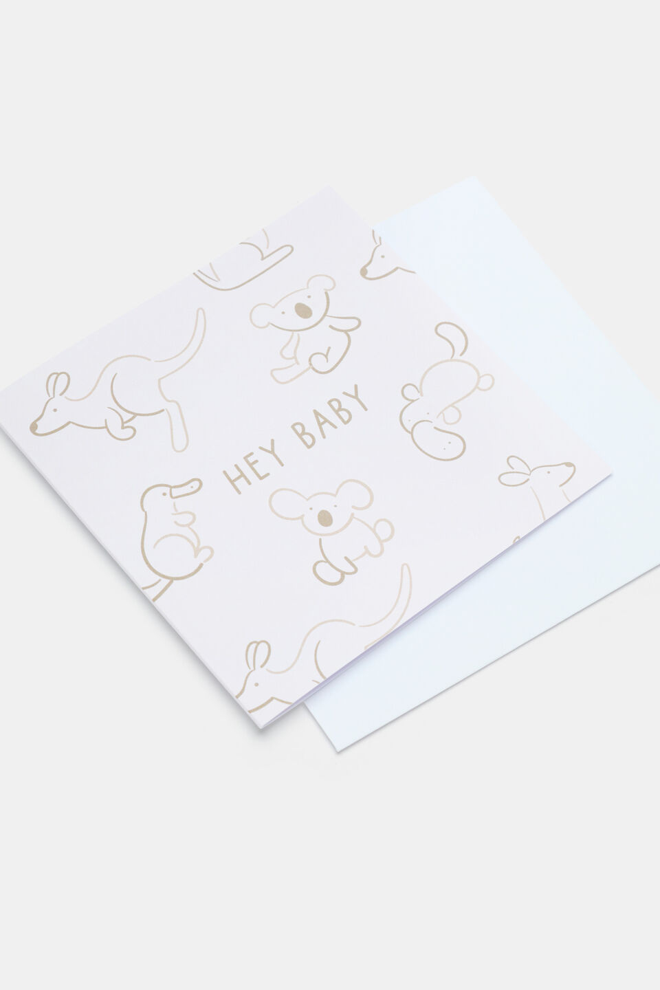 Hey Baby Card  Multi