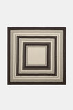Large Scale Printed Headscarf  Dark Espresso Multi  hi-res