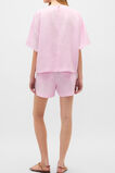 Core Linen Relaxed Tee  Petal Pink  hi-res