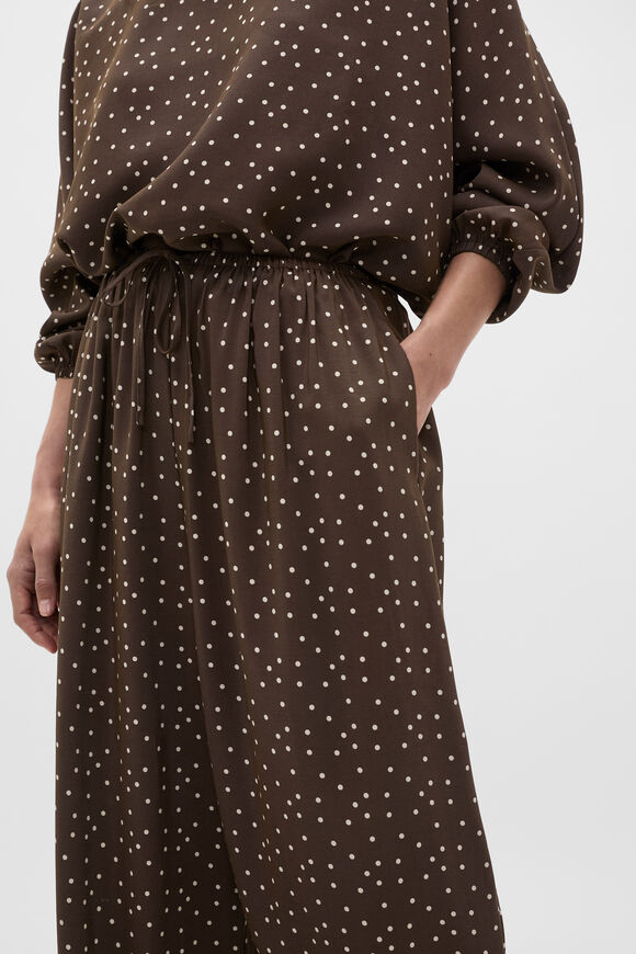 Spot Print Pant  Dark Espresso Spot  hi-res