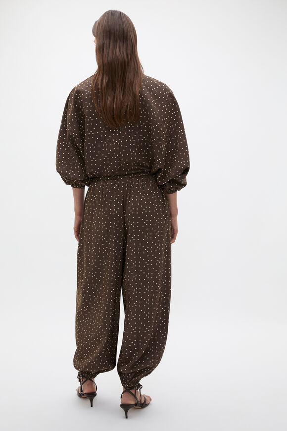 Spot Print Pant  Dark Espresso Spot  hi-res