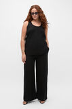 Satin Back Wide Leg Pant  Black  hi-res
