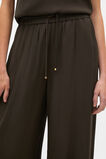 Satin Back Wide Leg Pant  Dark Espresso  hi-res