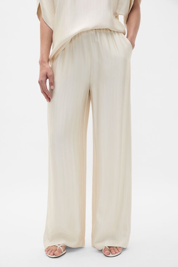 Self Stripe Pant  Coconut Cream  hi-res