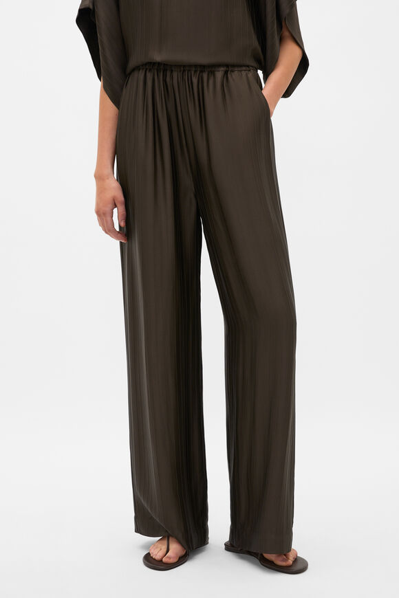 Self Stripe Pant  Dark Espresso  hi-res