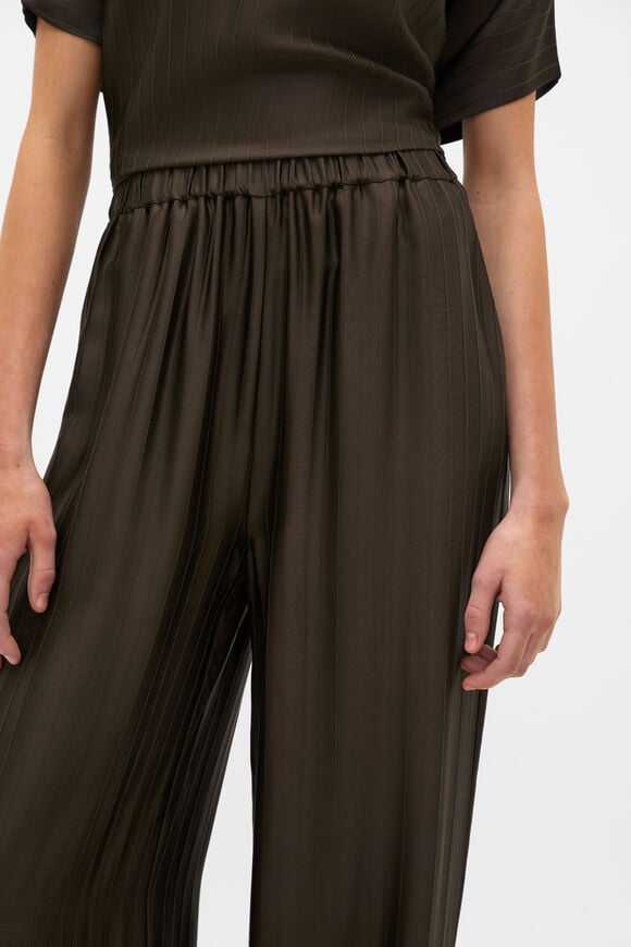 Self Stripe Pant  Dark Espresso  hi-res