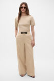 Contrast Belt Pant  Warm Sand  hi-res