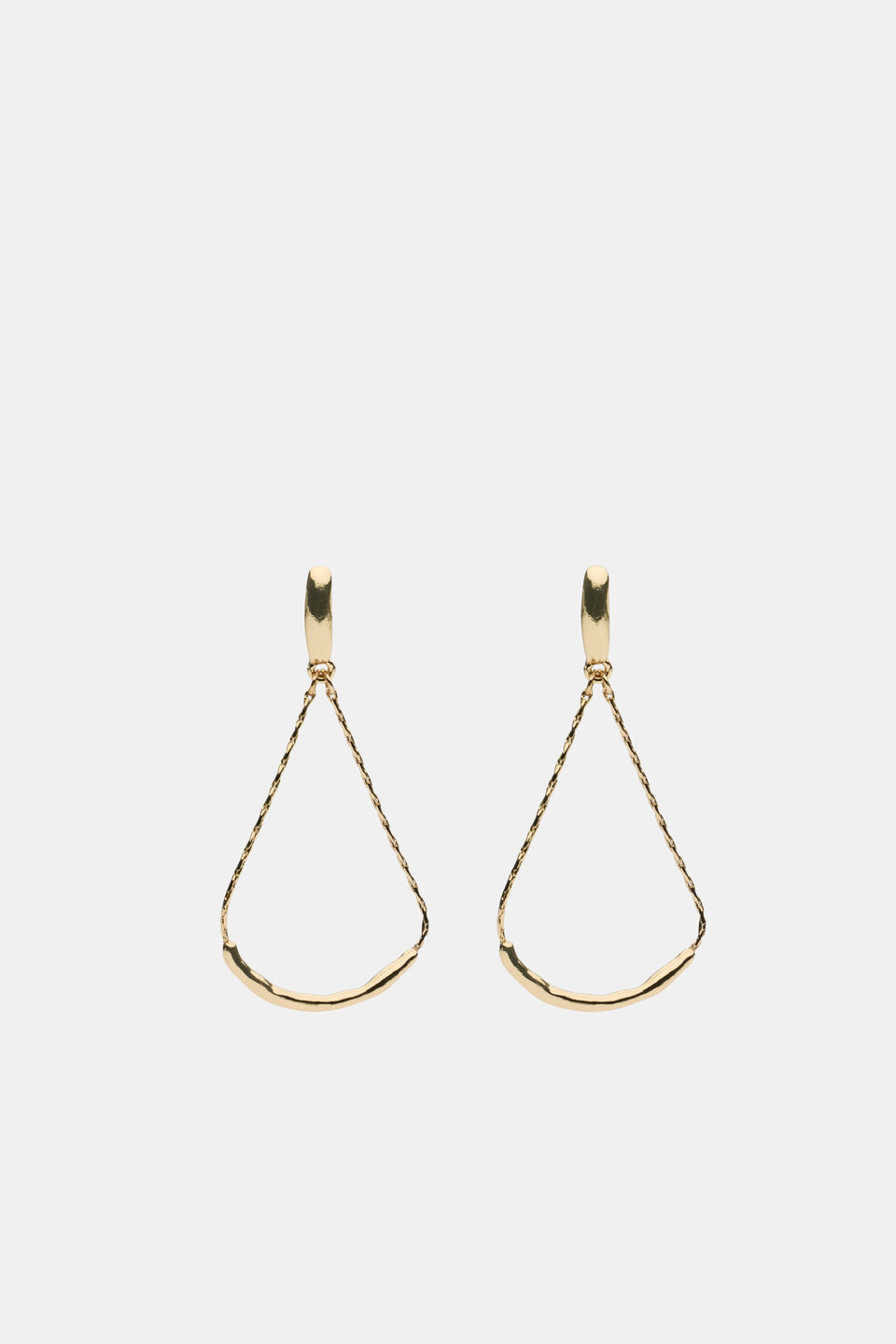Molten Drop Earring  Gold