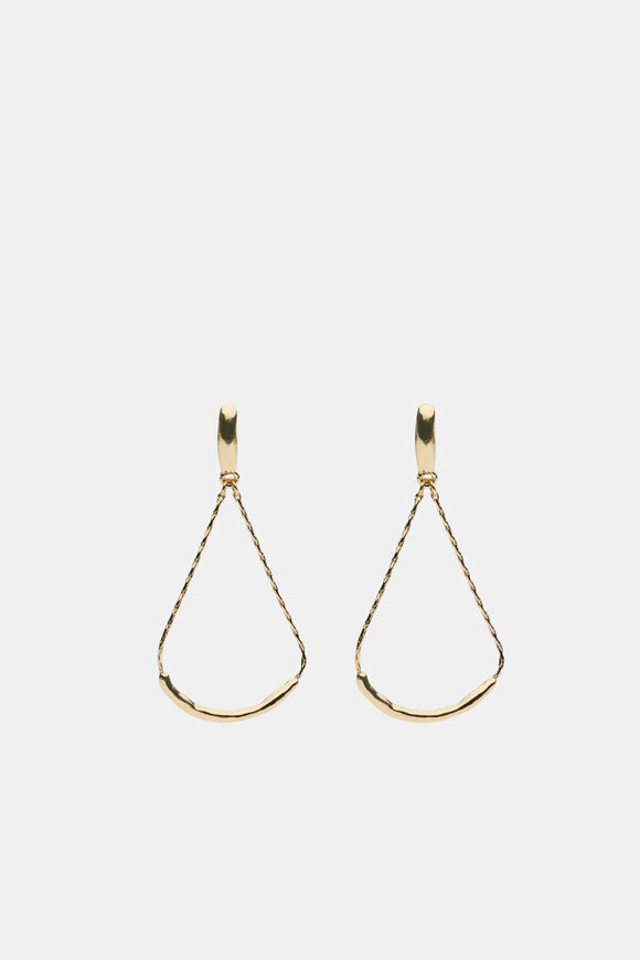 Molten Drop Earring  Gold  hi-res
