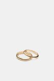 Molten Ring Set  Gold  hi-res