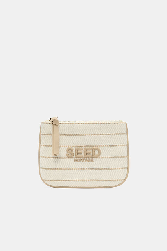Seed Mini Pouch  Warm Sand Stripe  hi-res