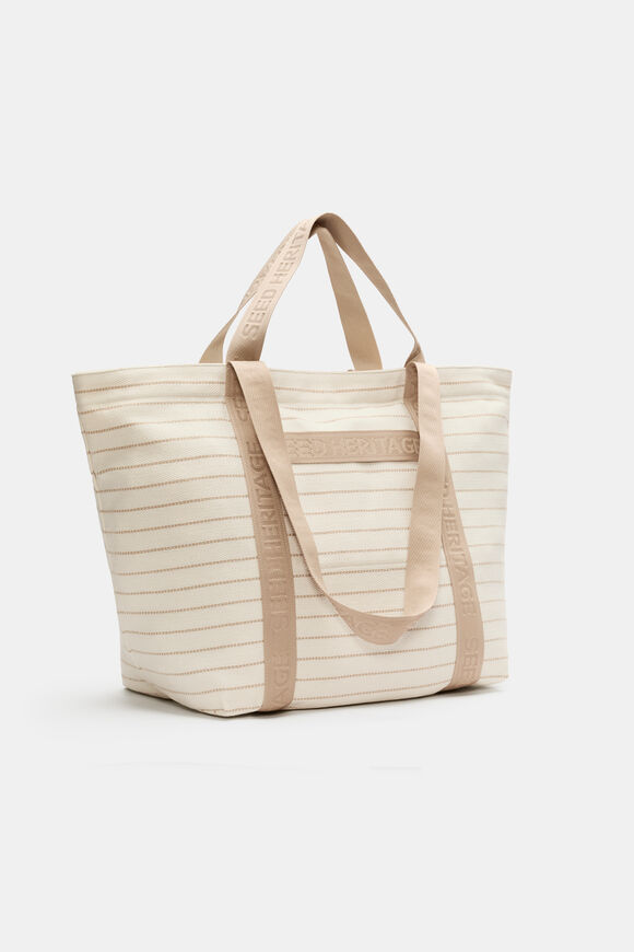 Seed Overnight Bag  Warm Sand Stripe  hi-res