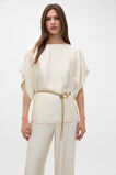 Stella Ring Detail Tubular Belt  Warm Sand  hi-res