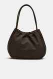Ruched Essential Tech Tote  Dark Espresso  hi-res