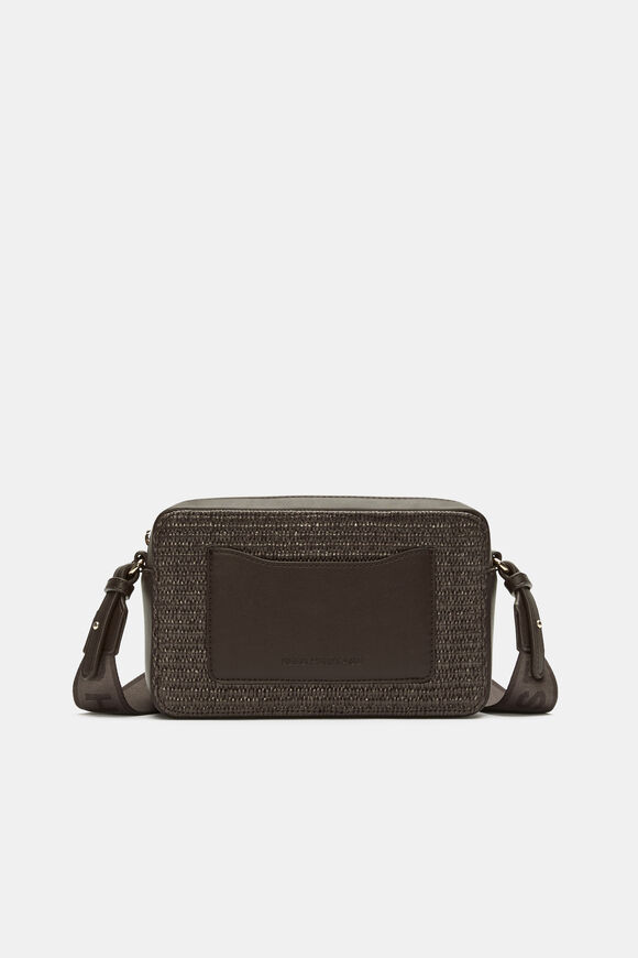 Textured Camera Bag  Dark Espresso  hi-res